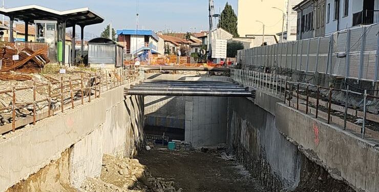 Seveso – Sottopasso, i lavori proseguono
